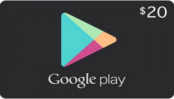 Google Play Gift 20$